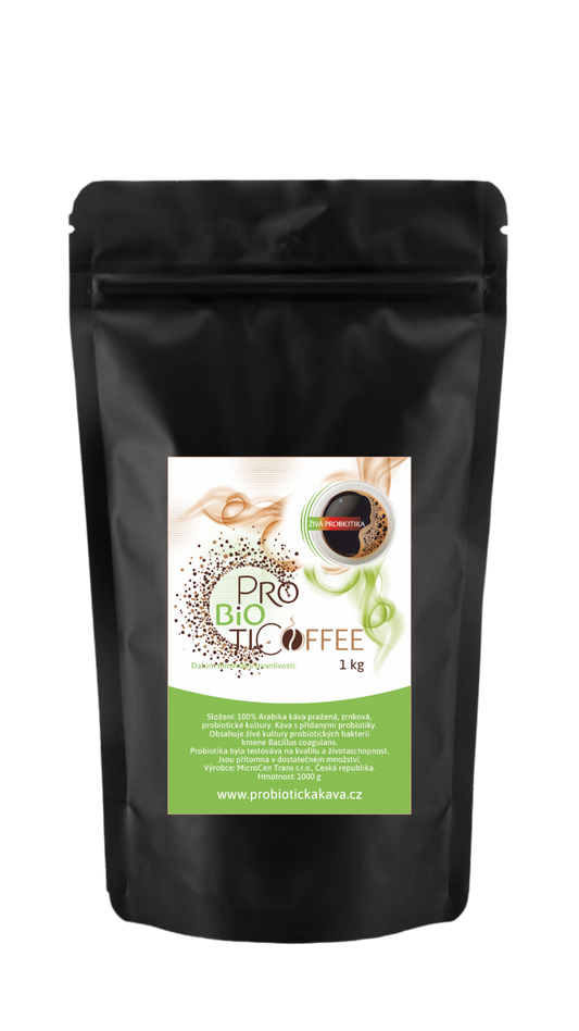 Probiotická káva zrnková 1 kg