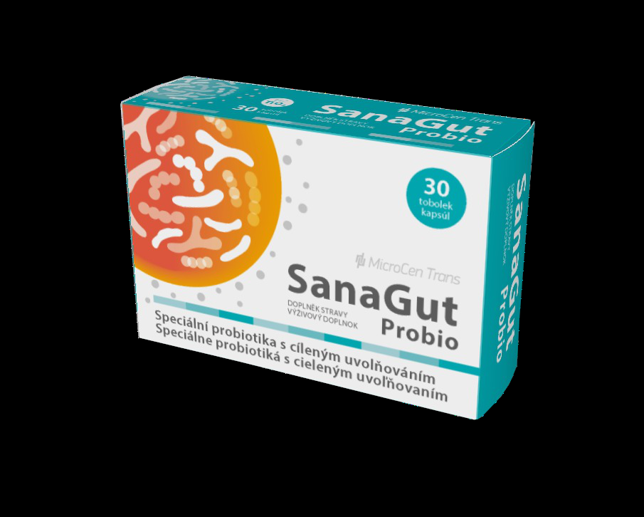 SanaGut - speciální probiotika s cíleným uvolňováním!